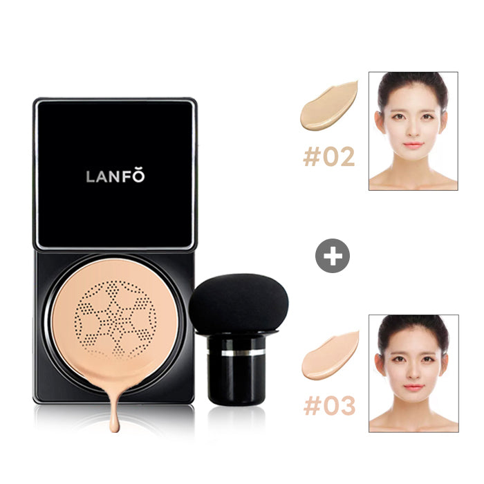 LANFO 高保湿・ツヤ肌 · 高密着 パールクリスタルファンデーション · 上質な商品